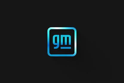 General Motors logo hero black 